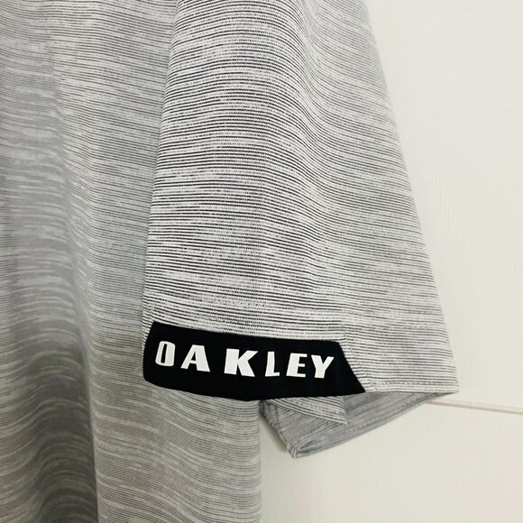 Oakley Gravity Pro Black Out Performance Regular Fit Golf Polo Shirt, Size 3XL - Picture 5 of 9